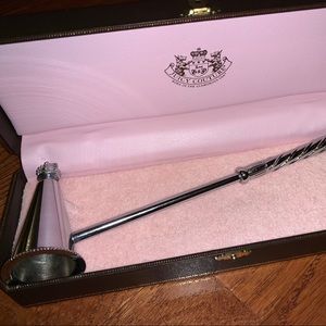 JUICY COUTURE candle snuffer w/crown design